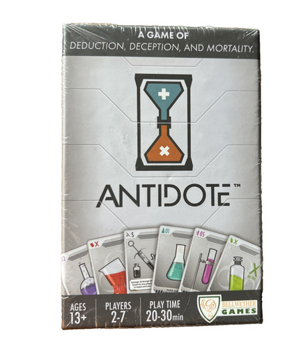 Antidote card game - card,